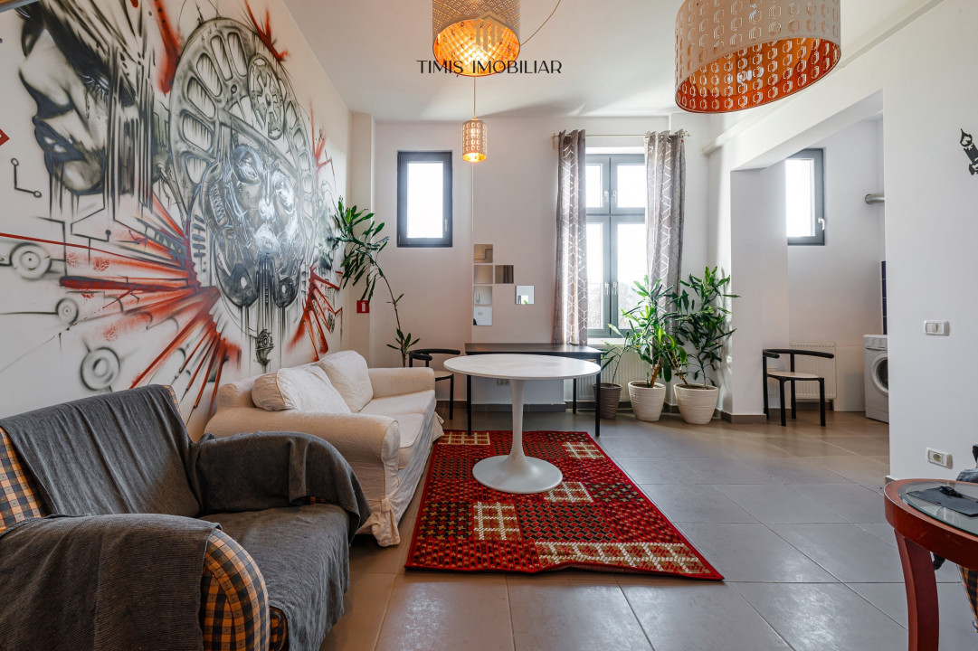 Apartament in Cladire Istorica renovata - 2 camere, gradina interioara