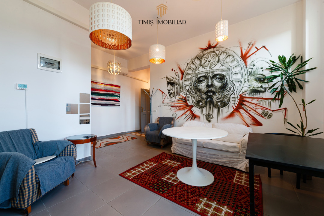 Apartament in Cladire Istorica renovata - 2 camere, gradina interioara