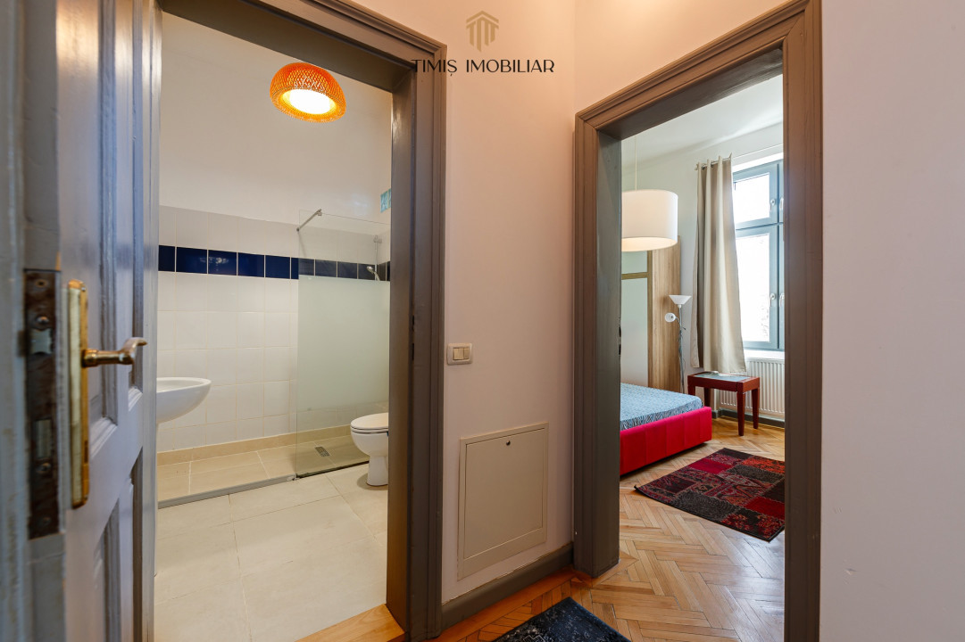 Apartament in Cladire Istorica renovata - 2 camere, gradina interioara