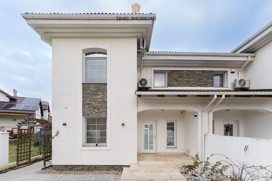 Casă de închiriat în Dumbrăvița – 4 dormitoare, 2 băi, Pădure | Com 0%