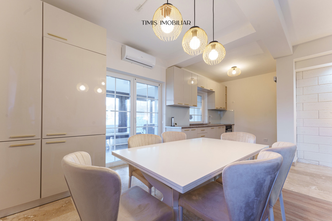 Casă de închiriat în Dumbrăvița – 4 dormitoare, 2 băi, Pădure | Com 0%