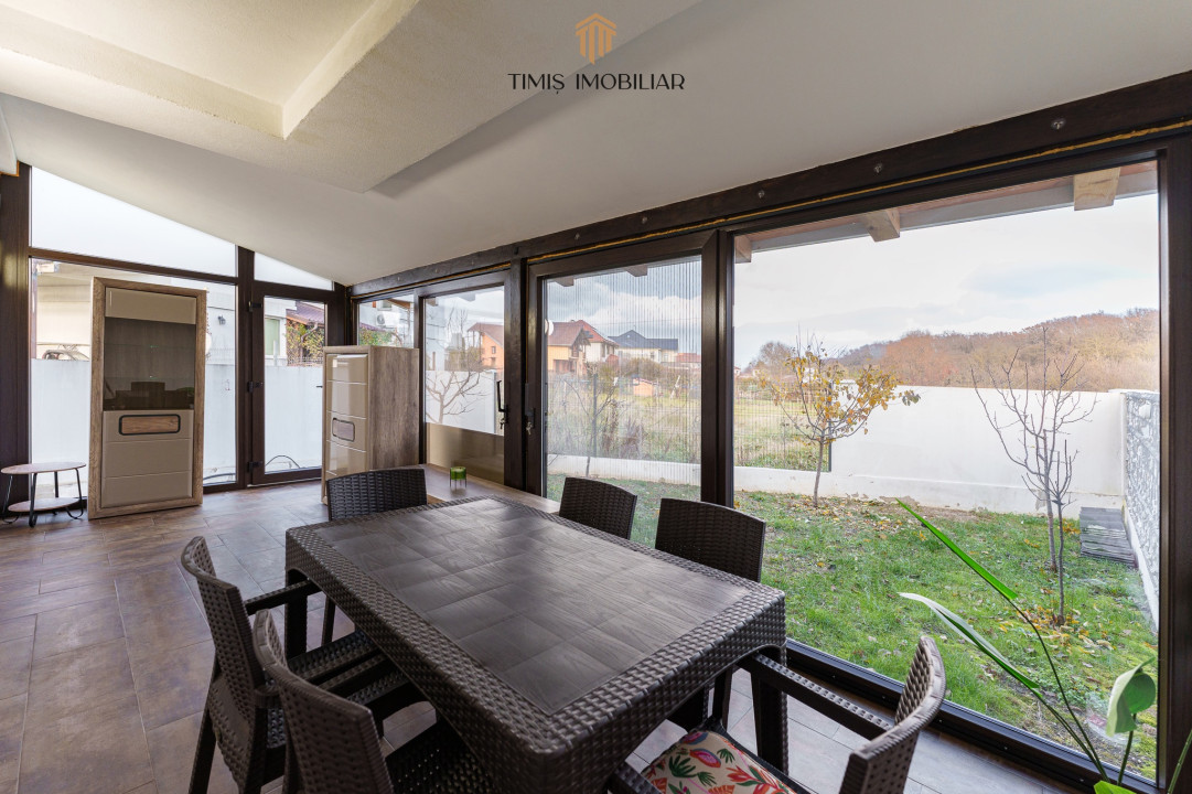 Casă de închiriat în Dumbrăvița – 4 dormitoare, 2 băi, Pădure | Com 0%
