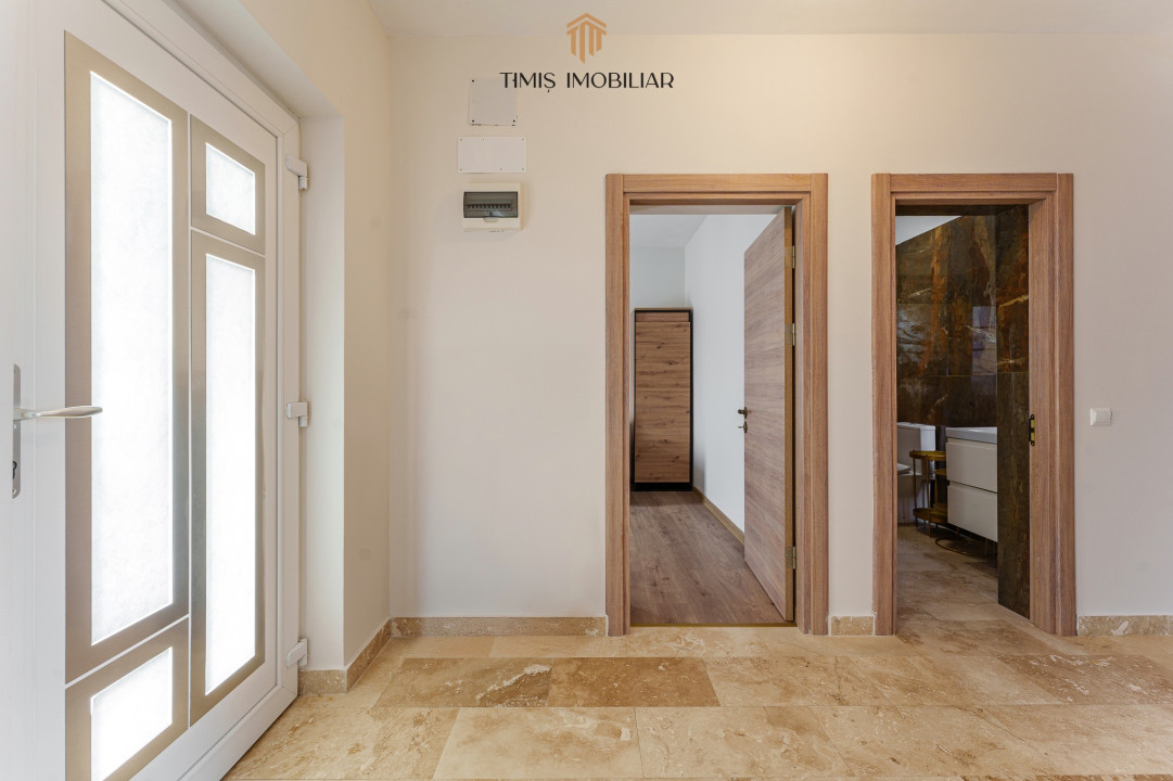 Casă de închiriat în Dumbrăvița – 4 dormitoare, 2 băi, Pădure | Com 0%