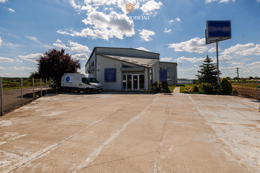 Spațiu comercial de închiriat – Dumbrăvița, acces direct din DNCT