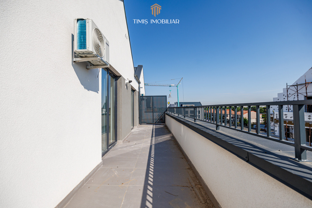 Terasa 20 mp | Apartament nou 3 camere & 2 bai, 77 mp | Com 0%