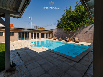 Casă individuală cu piscină, anexă și teren de 647 mp – Săcălaz
