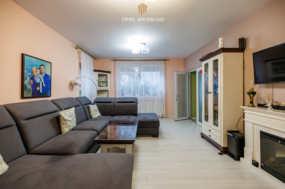 Casă individuală + casă de oaspeți, teren 555 mp – Giroc | Comision 0%
