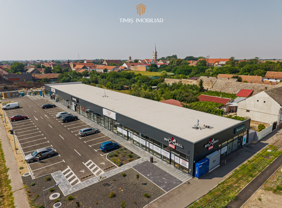 Spații comerciale 100–300 mp | Retail Park Jimbolia, lângă Lidl