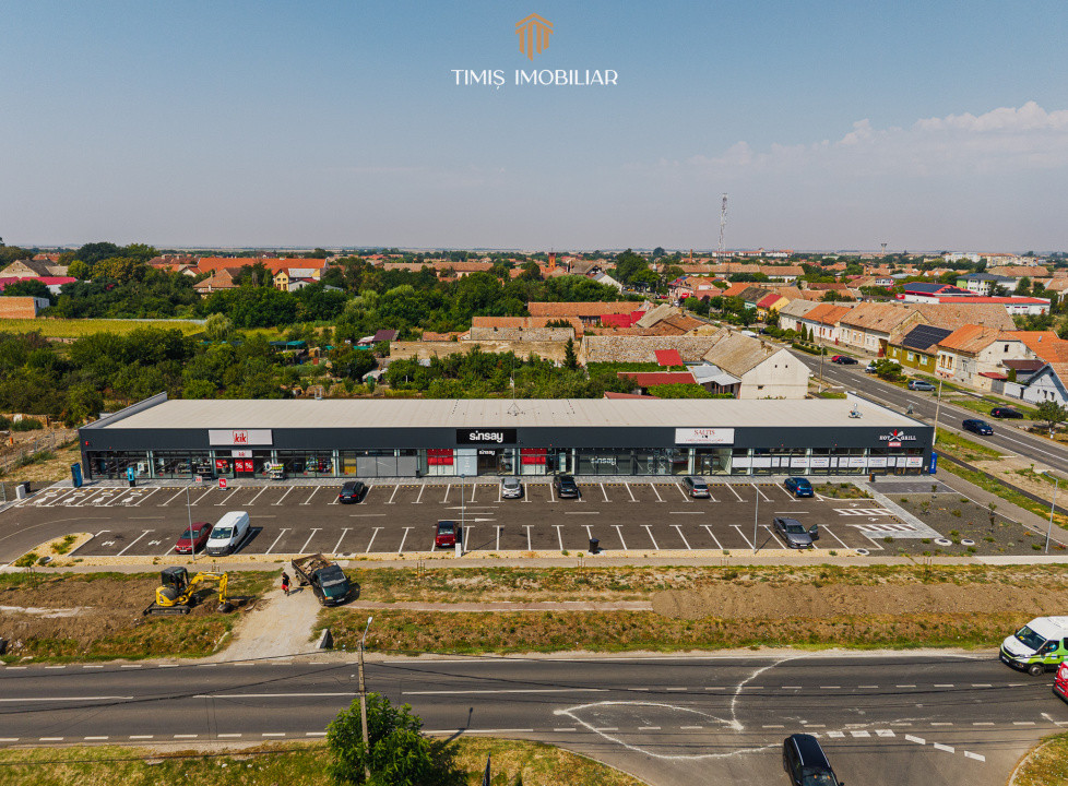 Spații comerciale 100–300 mp | Retail Park Jimbolia, lângă Lidl