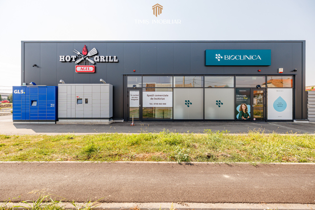 Spații comerciale 100–300 mp | Retail Park Jimbolia, lângă Lidl