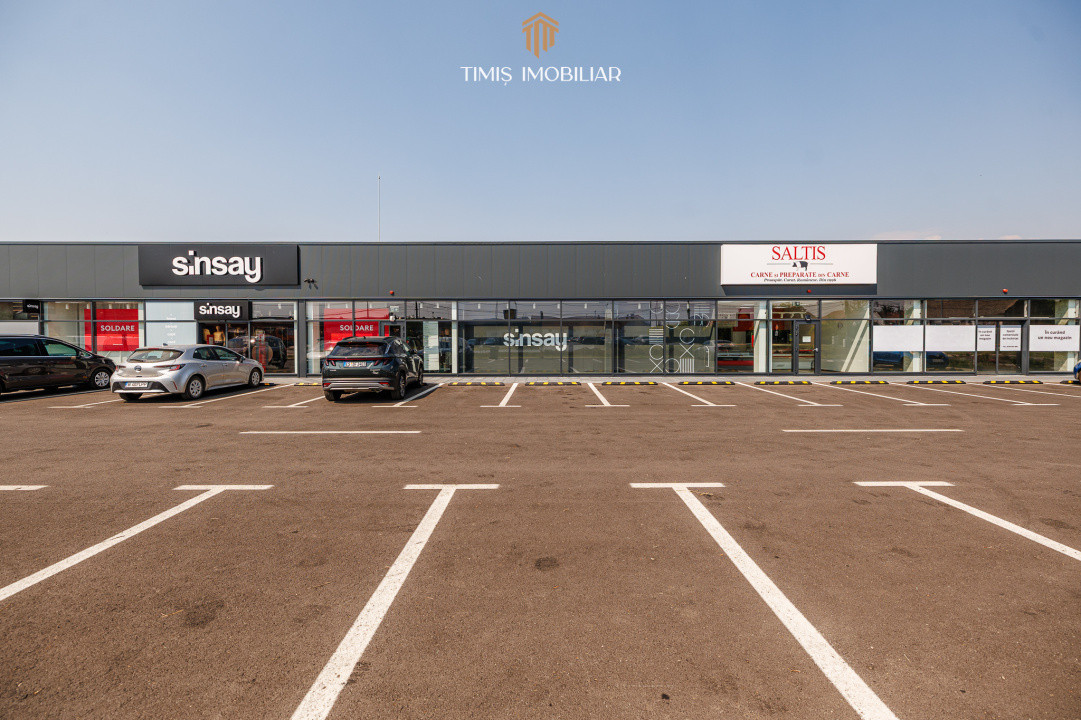 Spații comerciale 100–300 mp | Retail Park Jimbolia, lângă Lidl