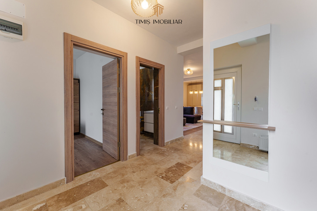 Casă de închiriat în Dumbrăvița – 4 dormitoare, 2 băi, Pădure | Com 0%