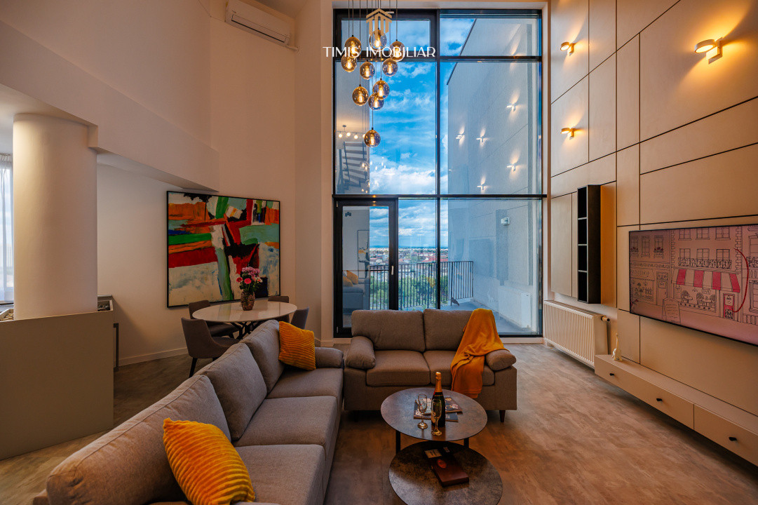 Penthouse cu terasă rooftop, Uranus Plaza – 145 mp utili