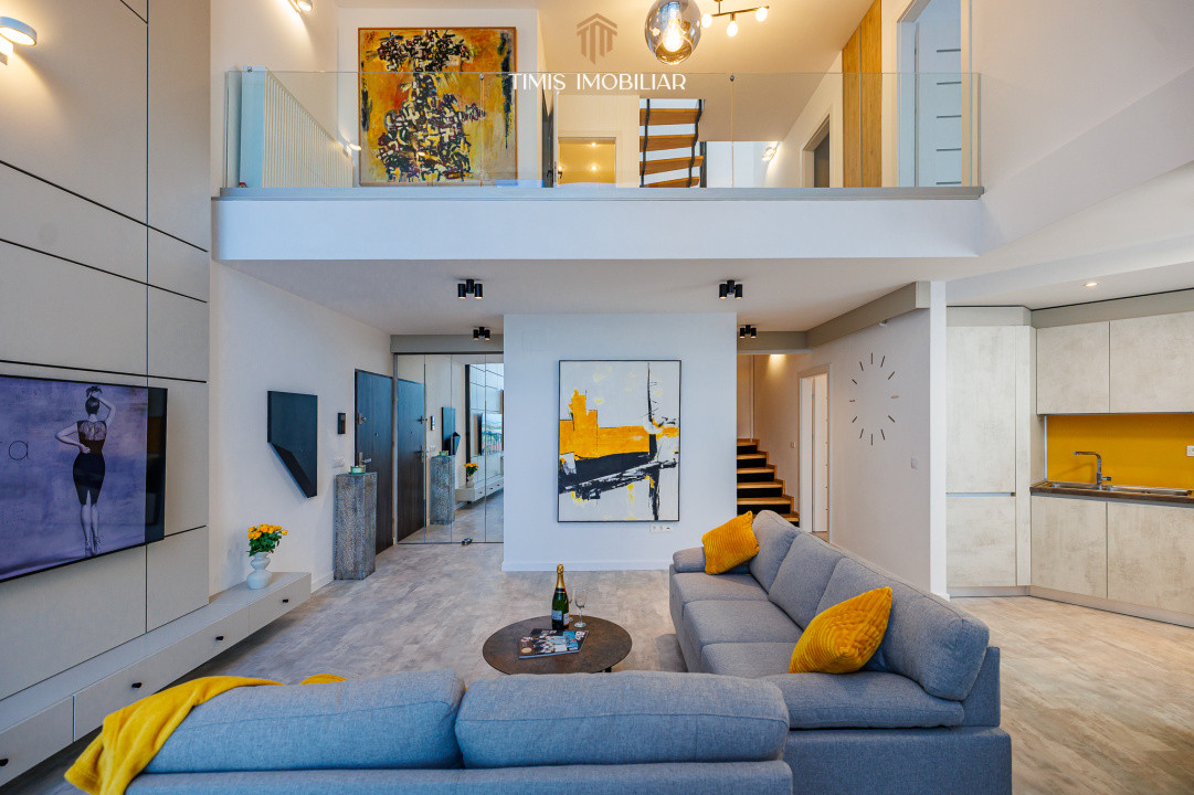 Penthouse cu terasă rooftop, Uranus Plaza – 145 mp utili