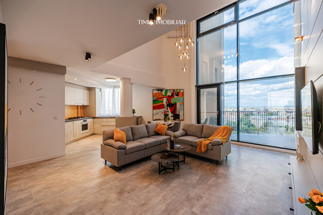 Penthouse cu terasă rooftop, Uranus Plaza – 145 mp utili