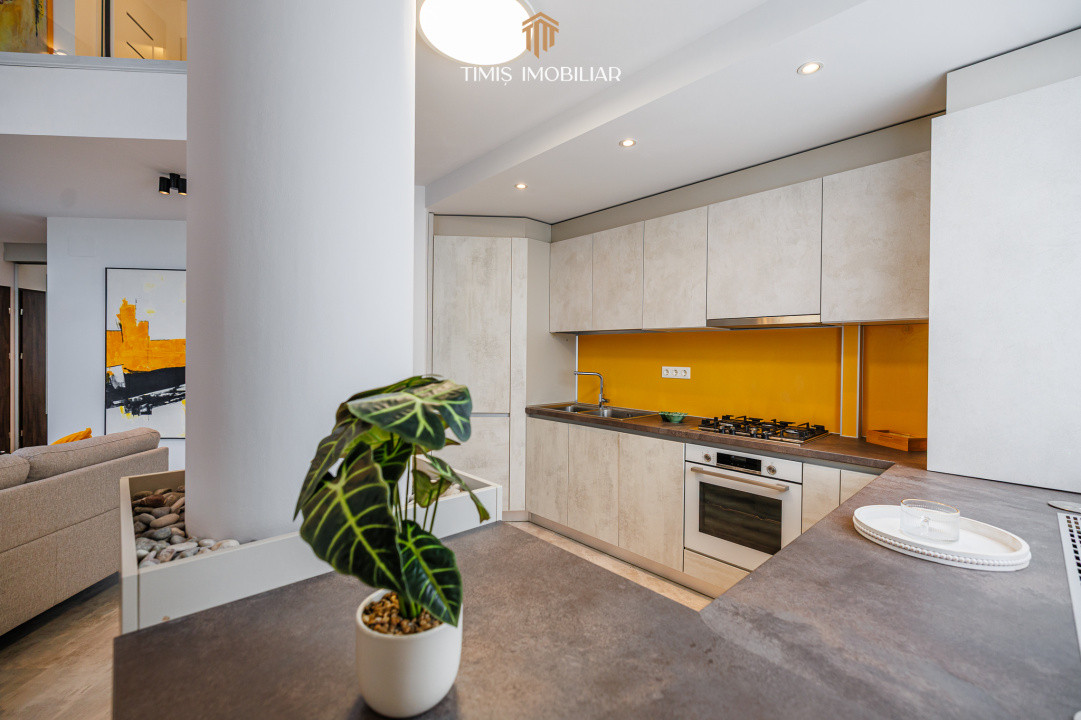 Penthouse cu terasă rooftop, Uranus Plaza – 145 mp utili