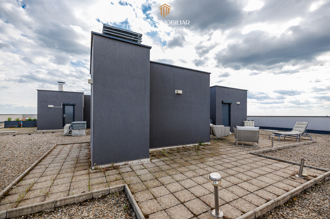 Penthouse cu terasă rooftop, Uranus Plaza – 145 mp utili
