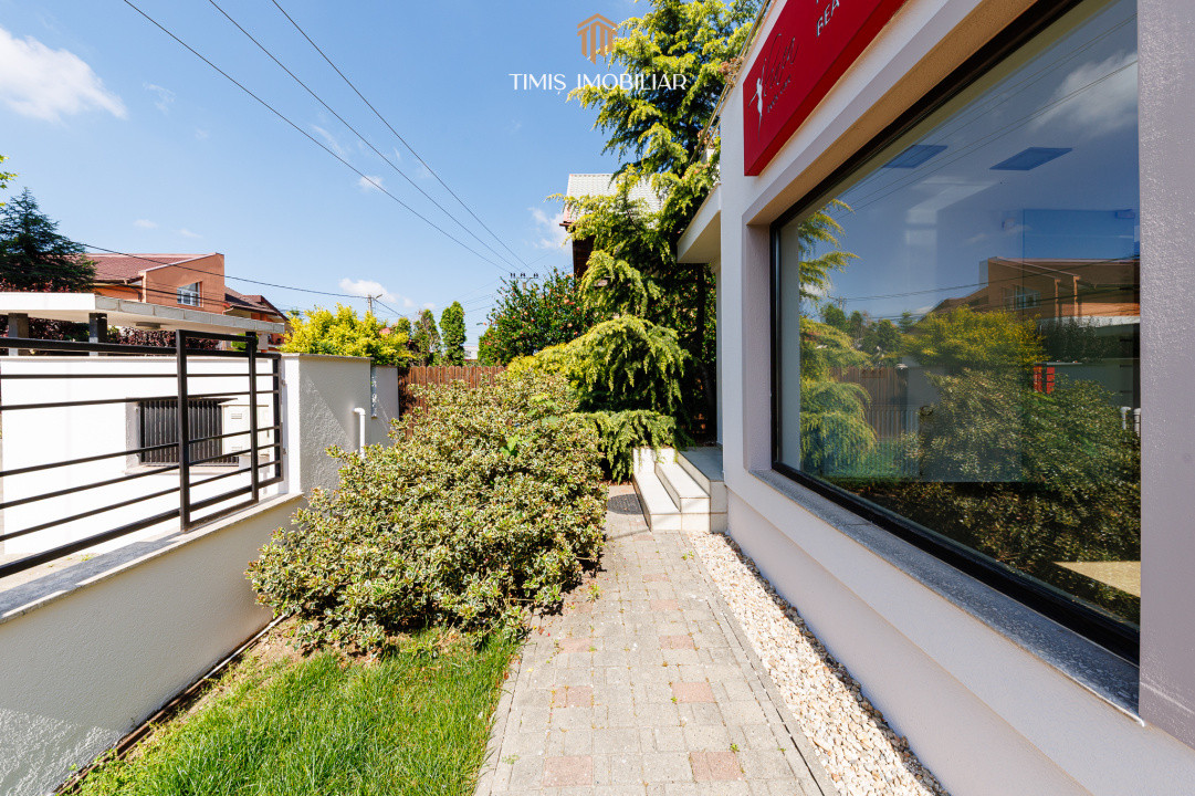 Clădire comercială de închiriat – Dumbrăvița | Parcare 10 autoturisme
