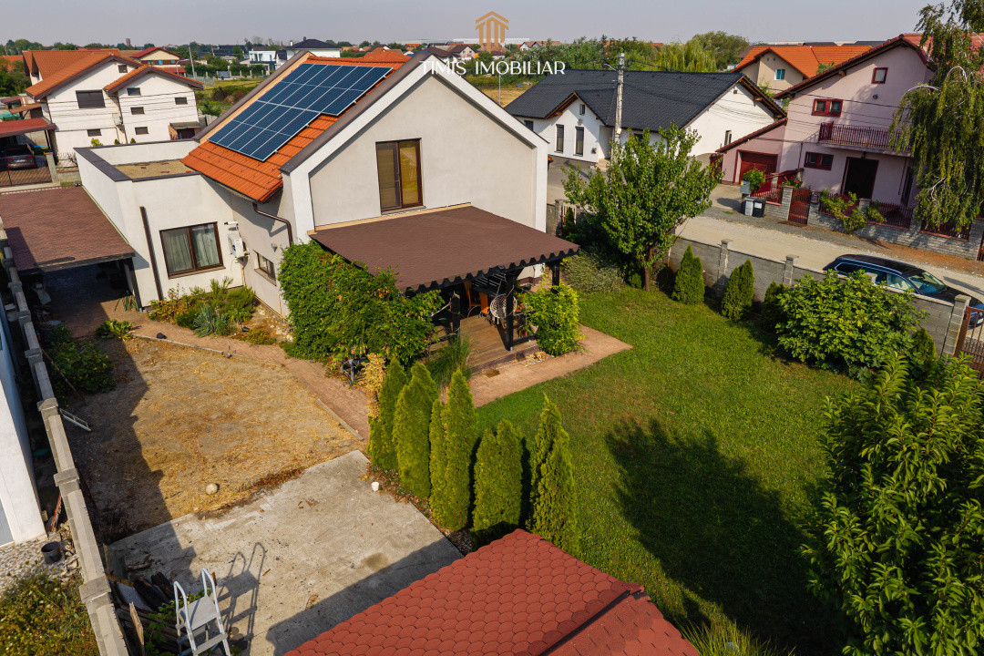 Casă 180 mp, 5 camere & 3 bai , fotovoltaice stocare – Comision 0%