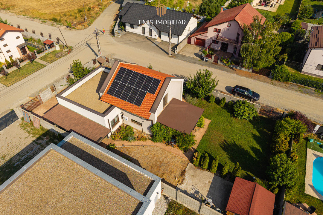 Casă 180 mp, 5 camere & 3 bai , fotovoltaice stocare – Comision 0%