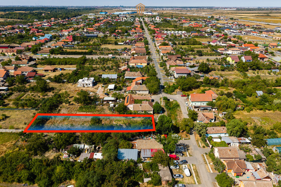 Teren 1.340 mp pentru casă – central, Remetea Mare | Comision 0%