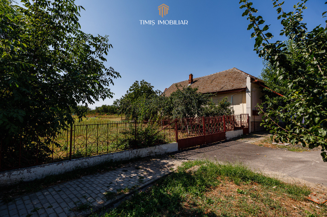 Teren 1.340 mp pentru casă – central, Remetea Mare | Comision 0%