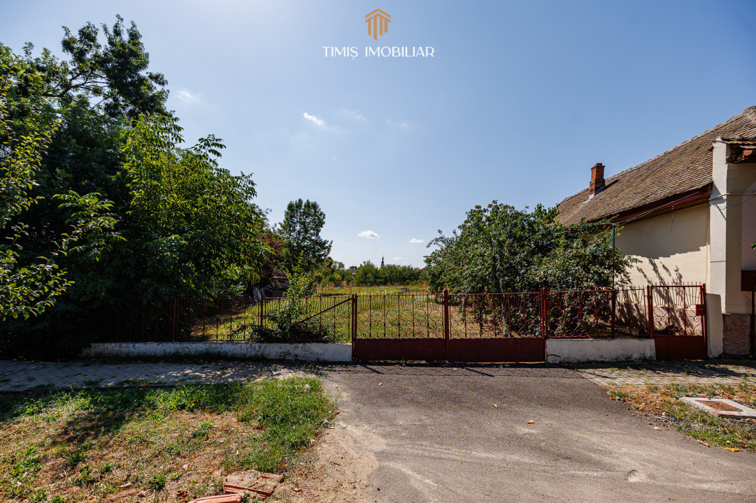 Teren 1.340 mp pentru casă – central, Remetea Mare | Comision 0%