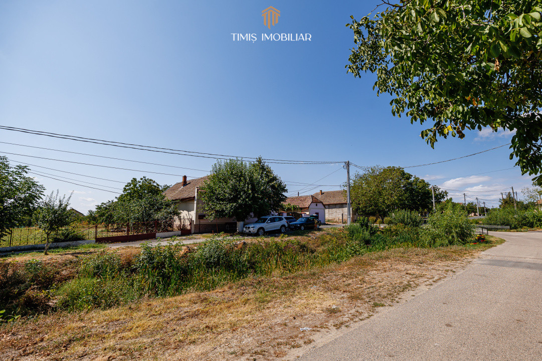 Teren 1.340 mp pentru casă – central, Remetea Mare | Comision 0%
