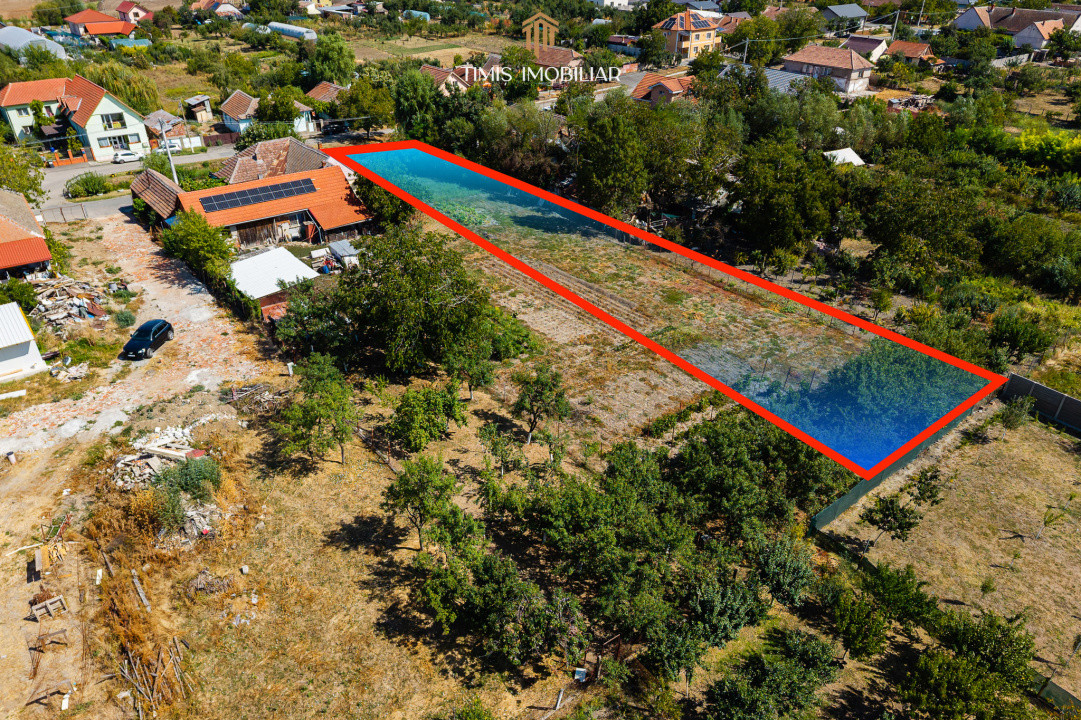 Teren 1.340 mp pentru casă – central, Remetea Mare | Comision 0%