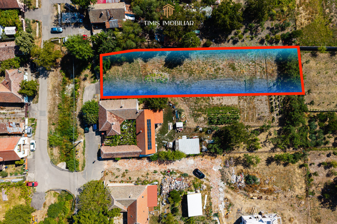 Teren 1.340 mp pentru casă – central, Remetea Mare | Comision 0%