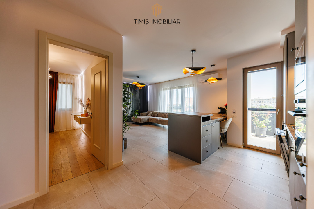 Apartament de lux cu 3 camere - Mobilat & Utiliat | Parcare subterana
