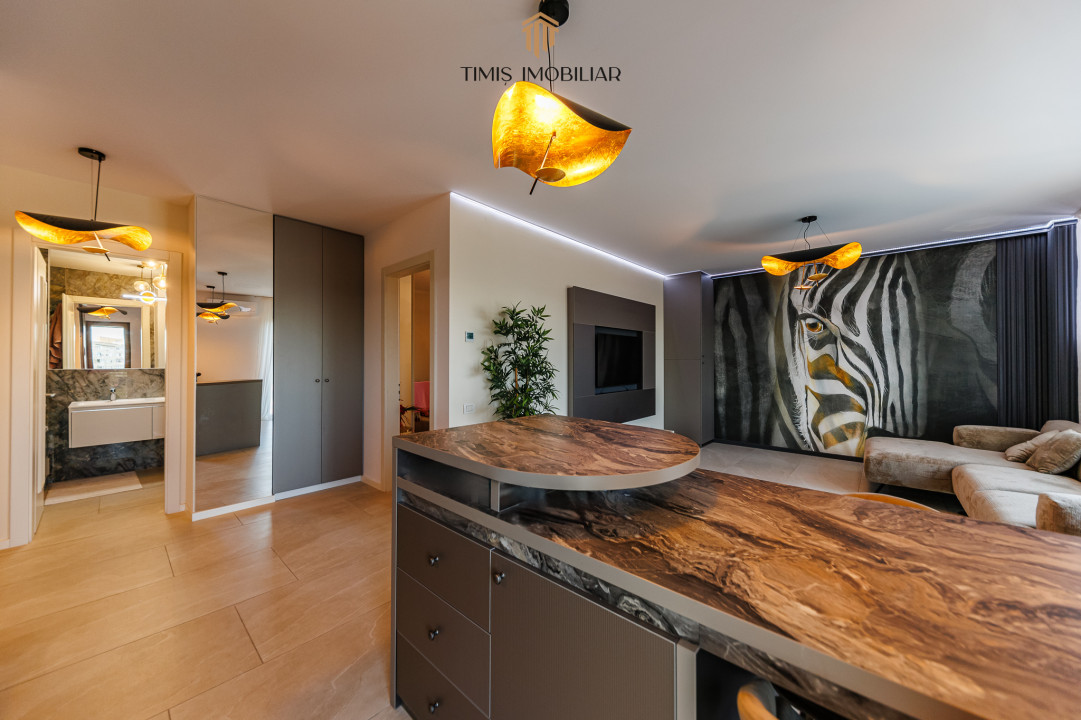 Apartament de lux cu 3 camere - Mobilat & Utiliat | Parcare subterana