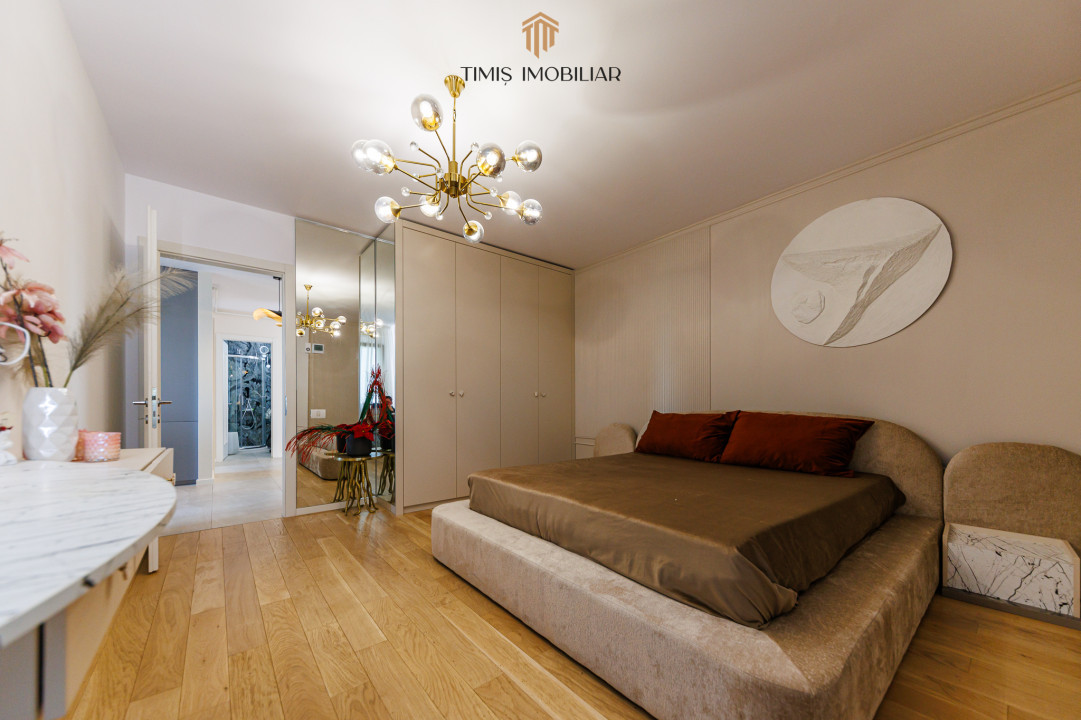 Apartament de lux cu 3 camere - Mobilat & Utiliat | Parcare subterana