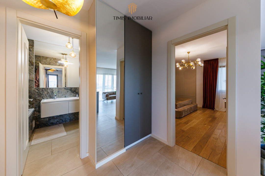 Apartament de lux cu 3 camere - Mobilat & Utiliat | Parcare subterana