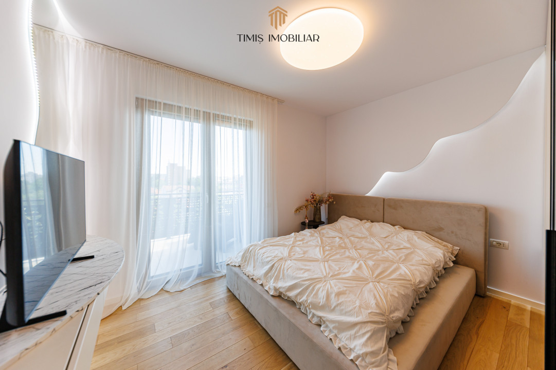 Apartament de lux cu 3 camere - Mobilat & Utiliat | Parcare subterana