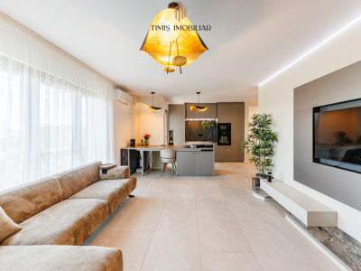Apartament de lux cu 3 camere - Mobilat & Utiliat | Parcare subterana