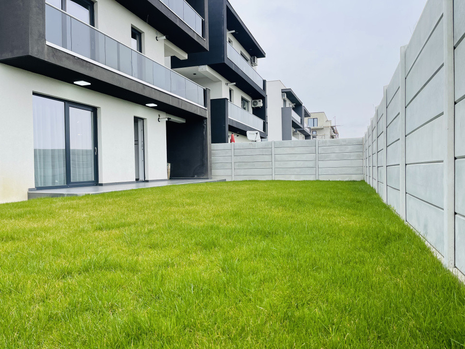 Curte 100 mp | Apartament modern, 55 mp | Parcare si Comision 0%