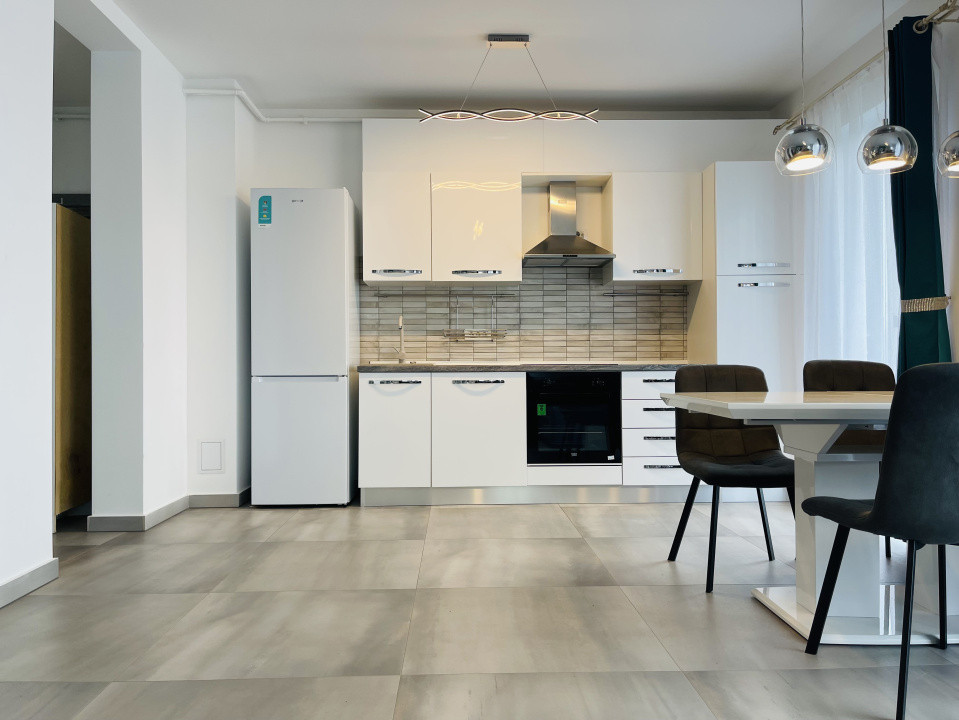 Curte 100 mp | Apartament modern, 55 mp | Parcare si Comision 0%