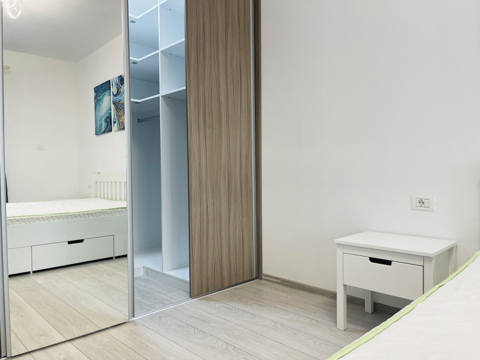 Curte 100 mp | Apartament modern, 55 mp | Parcare si Comision 0%