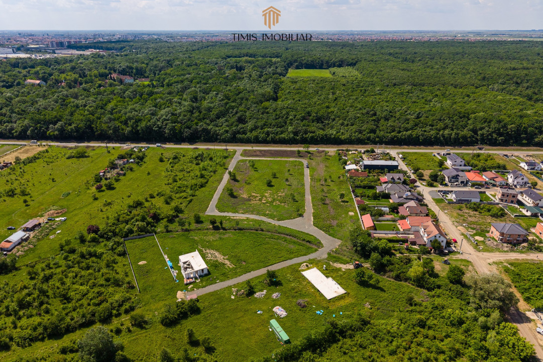 Parcele la liziera Pădurii – între Timișoara și Ghiroda/Giarmata Vii