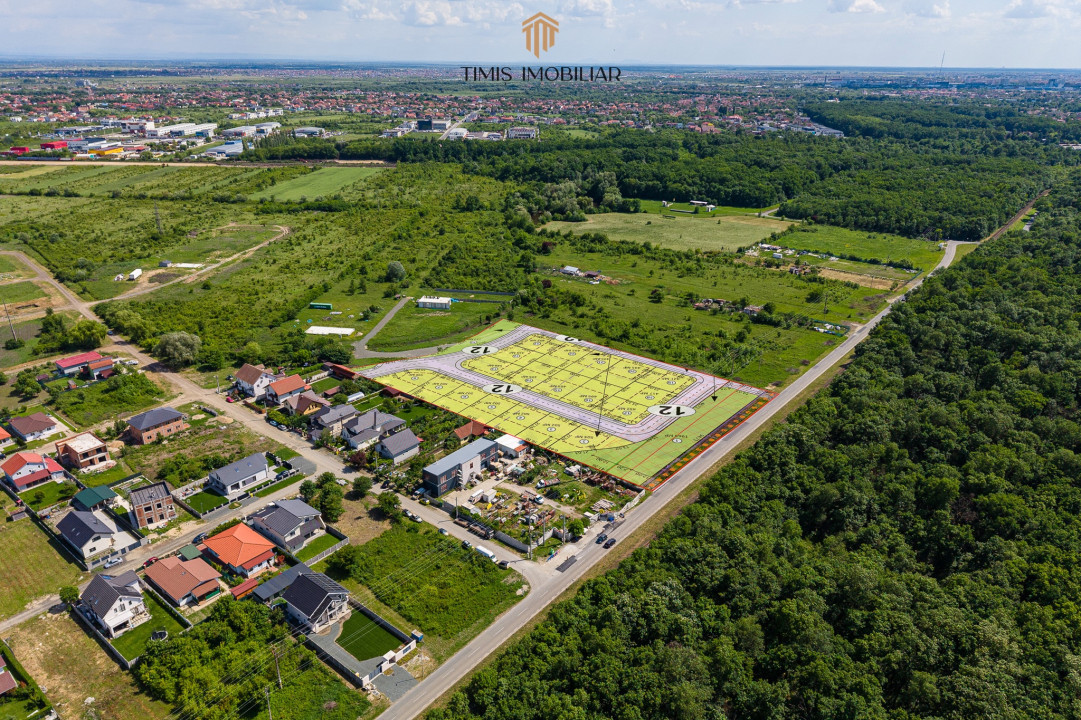Parcele la liziera Pădurii – între Timișoara și Ghiroda/Giarmata Vii