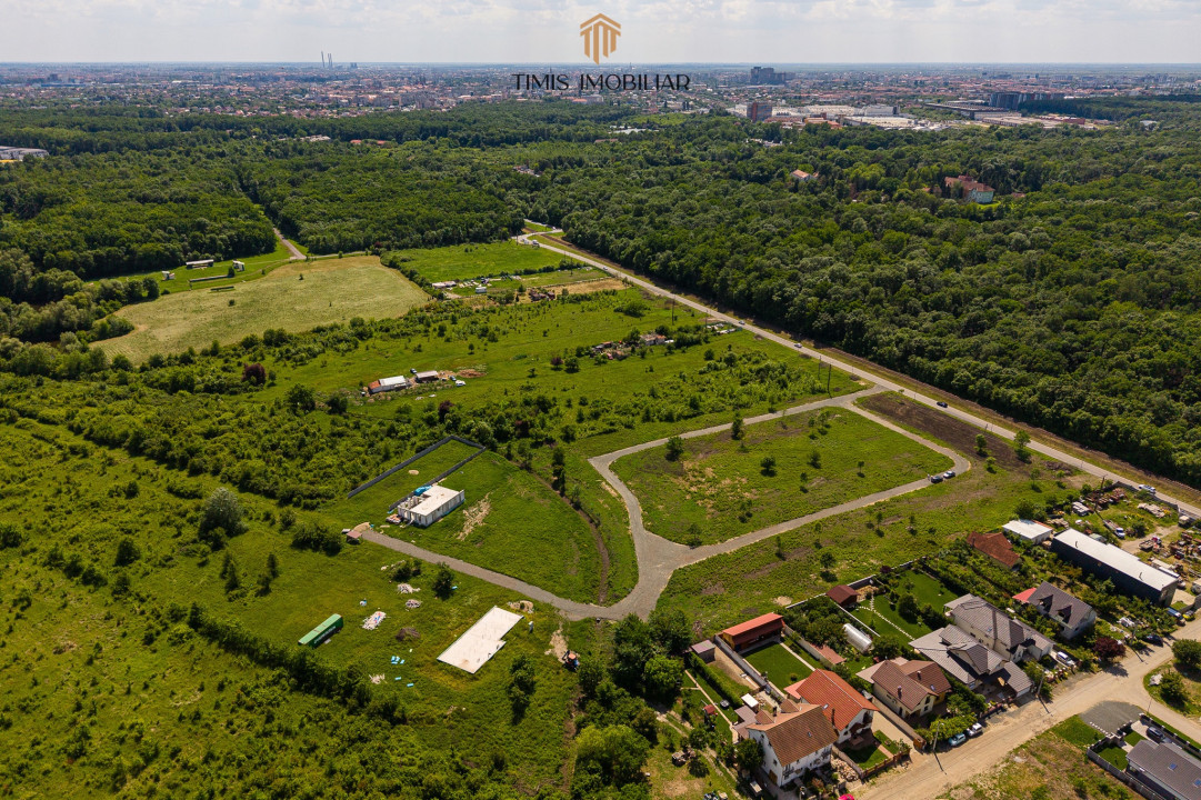 Parcele la liziera Pădurii – între Timișoara și Ghiroda/Giarmata Vii