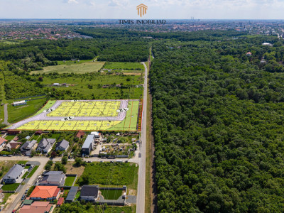 Parcele la liziera Pădurii – între Timișoara și Ghiroda/Giarmata Vii