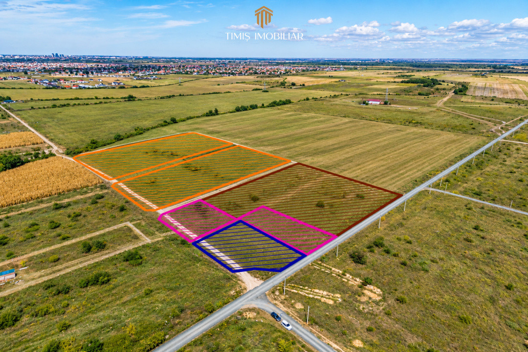 Terenuri 620–767 mp, CF individual – Moșnița Nouă | 0% comision