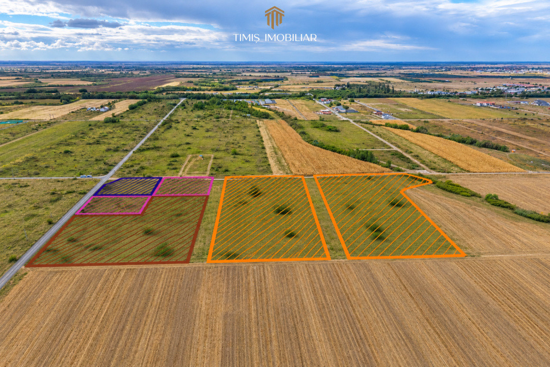 Terenuri 620–767 mp, CF individual – Moșnița Nouă | 0% comision