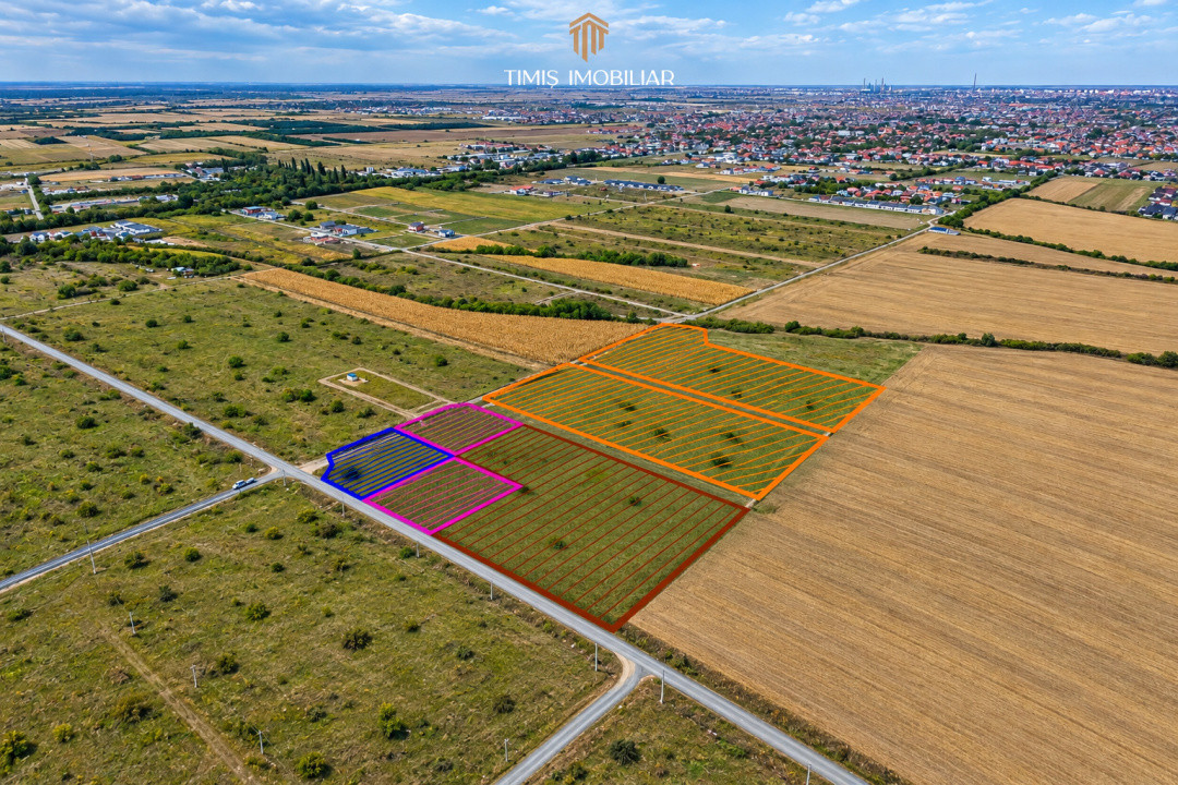 Terenuri 620–767 mp, CF individual – Moșnița Nouă | 0% comision