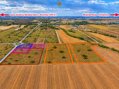 Terenuri 620–767 mp, CF individual – Moșnița Nouă | 0% comision
