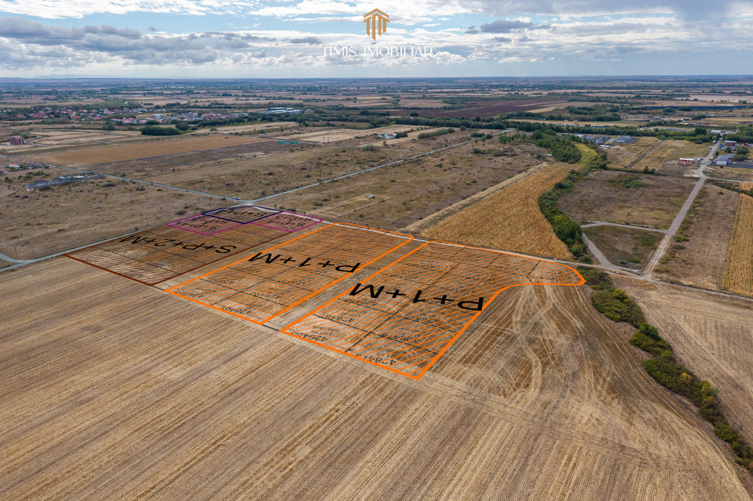 Terenuri disponibile pentru locuinte colective - S+P+2E+M | Com 0%