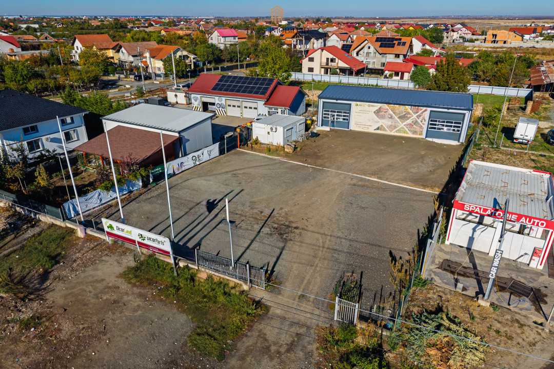 Hală 200 mp, teren 1.350 mp, acces direct DN6 – Remetea Mare