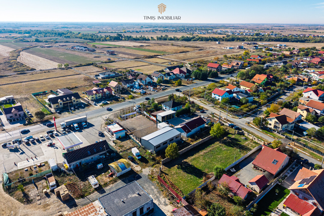 Hală 200 mp, teren 1.350 mp, acces direct DN6 – Remetea Mare